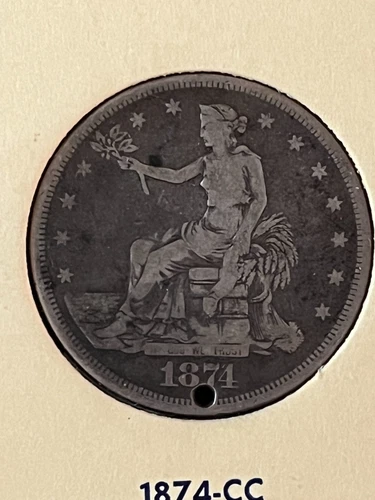 1874-CC Trade Dollar