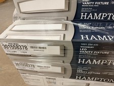 Hampton Bay Woodbury 24.6in LED Vanity Fixture Brushed Nickel 1001 254 670