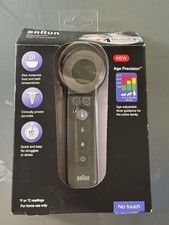Braun No Touch 3-in-1 Thermometer- All Age Precision, Color Coded Fever Guidance