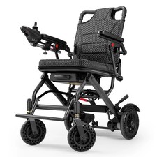 Used Intelligent Lightweight Foldable Electric Wheelchair All Terrain FDA Senior