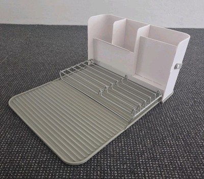  ️UMBRA SLING DISH RACK WITH MAT FOLDING DISH DRYING DRAINER FOR TRAVEL CAMPING