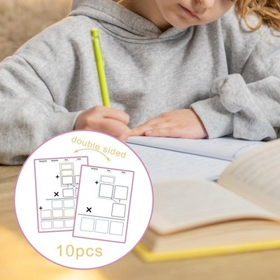 10x Multiplikation Schritttabelle Kinder Mathematik Training Mathe Lernwerkzeug