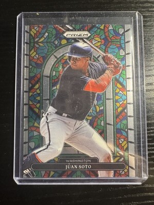 2022 Panini Prizm - Juan Soto Stained Glass  #SG-2
