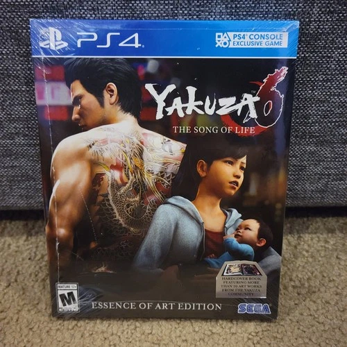 Yakuza 6: The Song of Life - Essence Of Art Edition - (PS4) Sealed