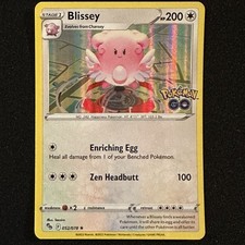 Blissey Holo Rare Pokemon GO 052/078 - Pokemon TCG 2022 - Near Mint English