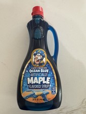 Cap’n Crunch Ocean Blue Maple Syrup 24oz | Captain Crunch / Aunt J Exp 2021