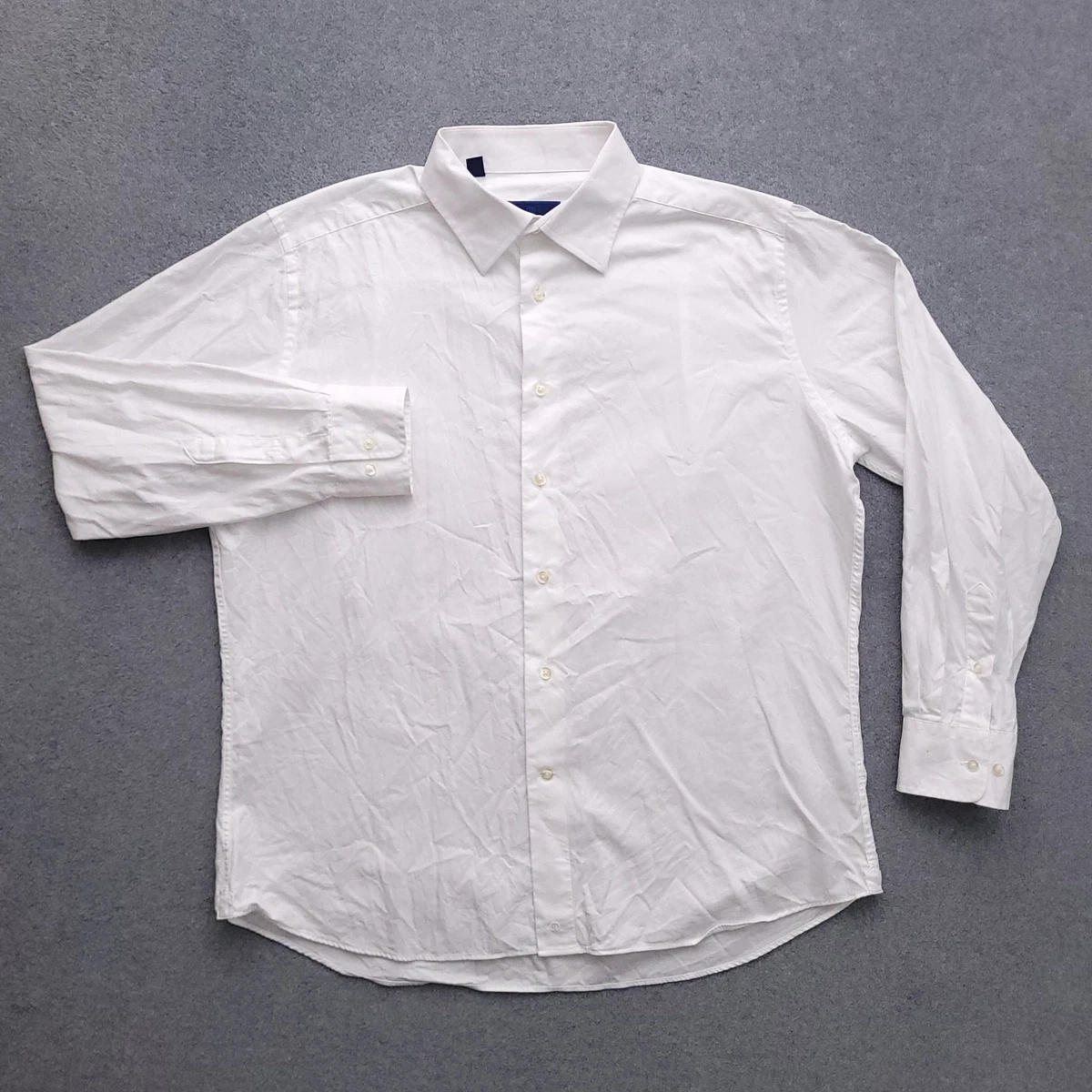 David Donahue White Slim Dress Shirts for Men for sale | eBay