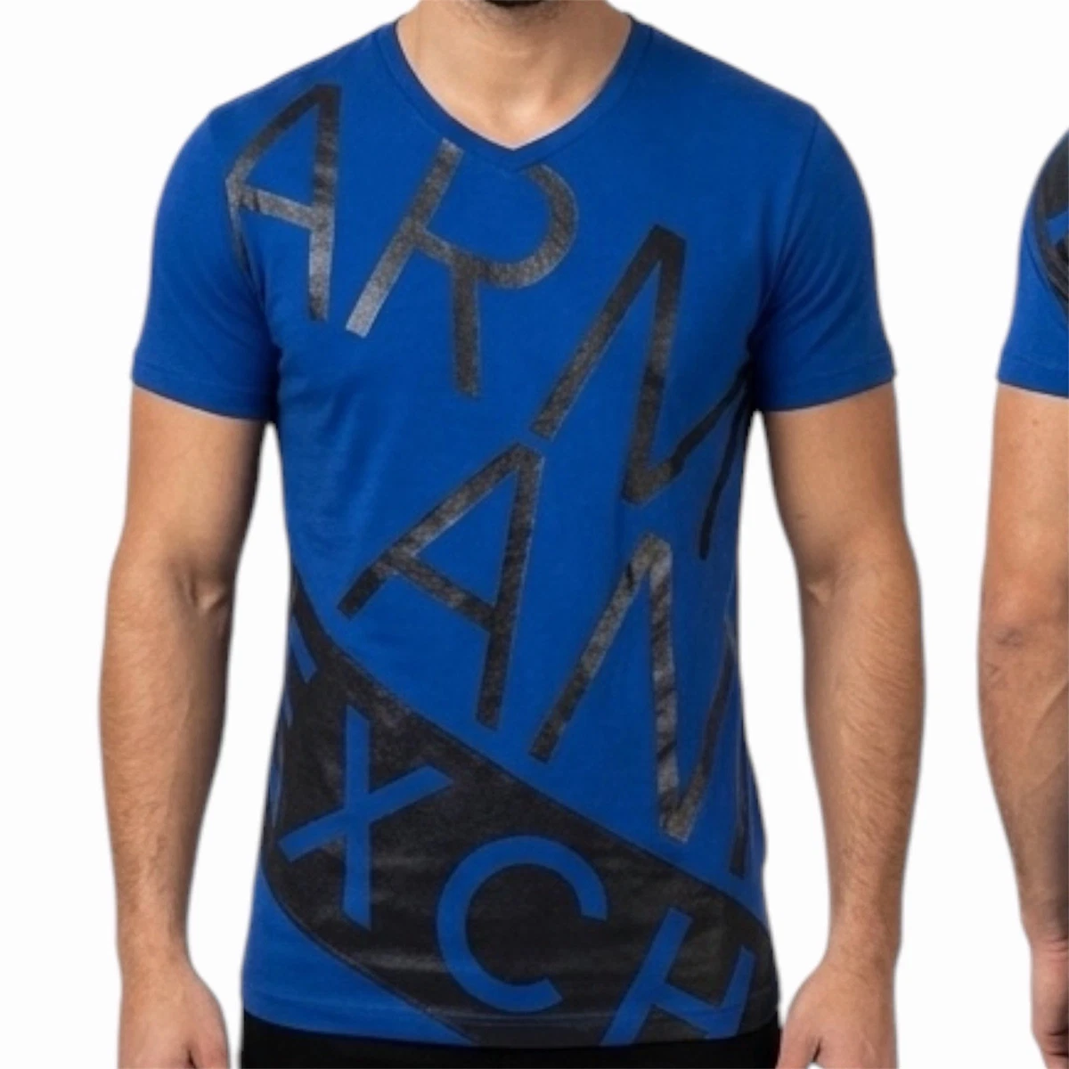 Armani Exchange V-Neck T-Shirts for Men for sale | eBay