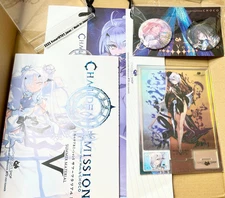 C106 chocolate shop fate Melusine dojin limited set art book frame pins comiket