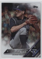 2016 Topps Factory Set Foil 76/177 Chris Rusin #486 0b2