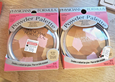 Physicians Formula Powder Palette Multicolored Bronzer 2718 pack of 2 NEW