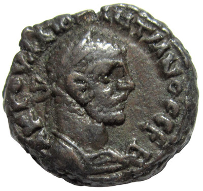 EGYPT, ALEXANDRIA, POTIN TETRADRACHM, DIOCLETIAN, 284-305 AD. EIRENE REVERSE.