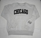 New York Popular CHICAGO Sweatshirt Sweater LARGE Comfy Relaxed Casual — photo 1
