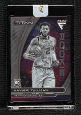 2020-21 Panini Flux Titan Rookies Xavier Tillman #53 k5l