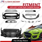 Complete Bumper Conversion With Front Lip For Ford Mustang 2015-2017 GT500 Style