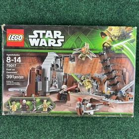 LEGO Star Wars Set 75017 Duel On Geonosis  Poggle Yoda INCOMPLETE See Pictures
