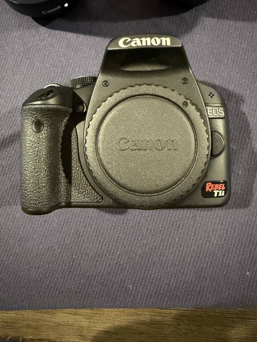 Canon EOS Rebel T1i DSLR Camera Bundle | 18–55mm + 55–250mm Lenses