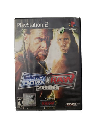 WWE SmackDown vs. Raw 2009 Featuring ECW ( Sony PlayStation 2, 2008 )