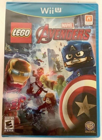 NEW Nintendo Wii U Lego MARVEL AVENGERS Video Game WiiU WB Super Heroes Comics