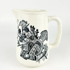 Antique Aesthetic Movement Transferware Small Pitcher