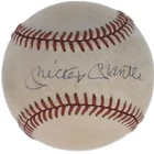 Mickey Mantle Autographed Official American League Baseball (JSA LOA)