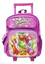 Shopkins Small 12" inches Rolling Backpack New Tags Licensed Product