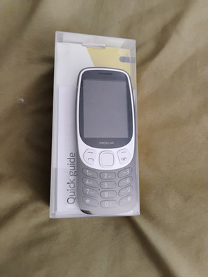 Nokia 3210 4G (2024) GSM Dual SIM Unlocked 2.4'' Global ROM - Grunge Black