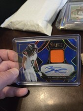 2025 Panini Select Talanoa Hufanga NFL Broncos Auto Patch #SME-THA /199