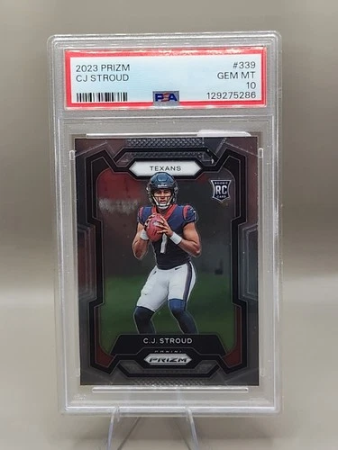 PSA 10 2023 Panini Prizm #339 CJ Stroud RC Texans