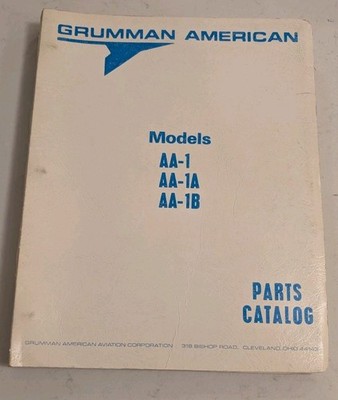 Grumman American Aviation AA-1, AA-1A & AA-1B Parts Manual