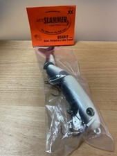 MS Slammer XX Md 9inch White/Dark navy swimbait Topwater wakebait wood lure New