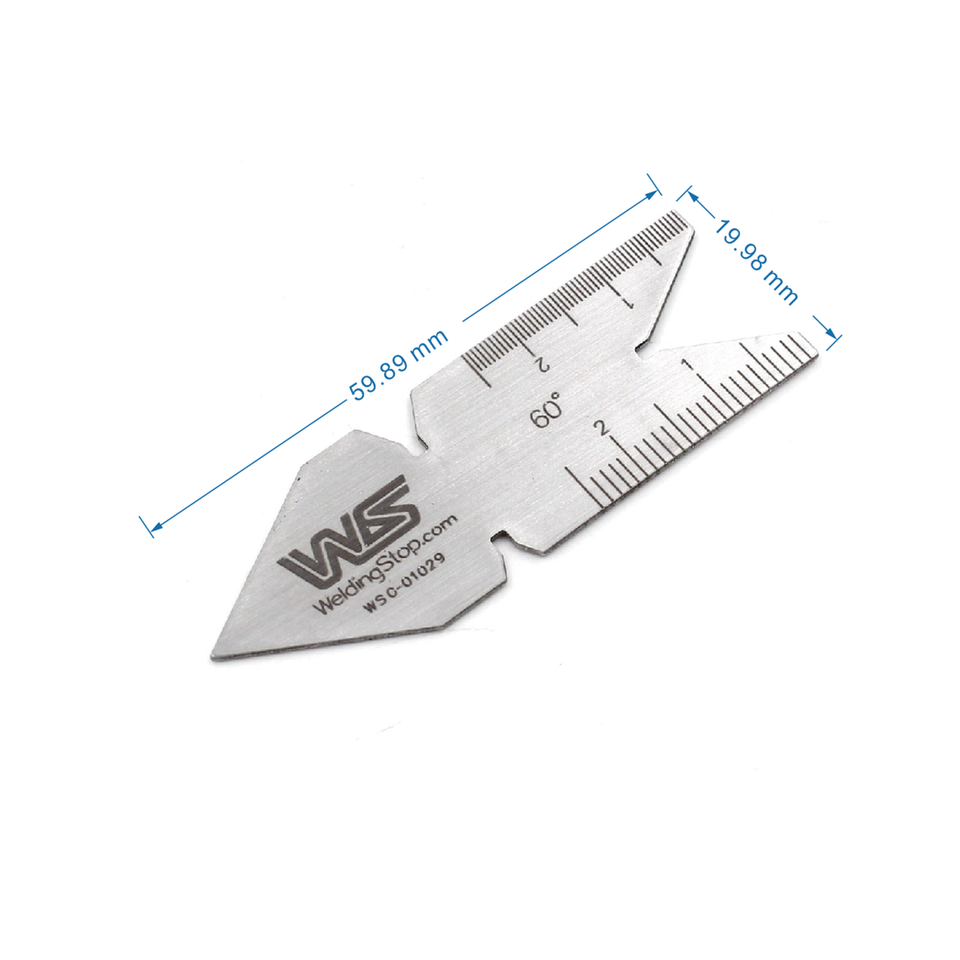 3D Printable Basic 60 Degree Centre Gauge For Maching  Thread Angle Set Up 124877