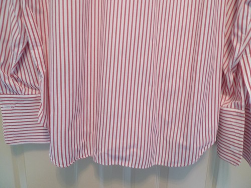 PAUL FREDRICK-ALL COTTON SPREAD COLLAR SHIRT-BROADCLOTH-MADE IN USA-16.5-36 - Picture 10 of 12