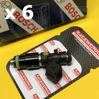 Set New 1000cc BOSCH Fuel injectors E85 OK V6 3.8 Commodore VN VR VS VT VX VY VZ