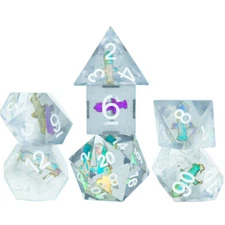 SDZ0014-03 Sirius Dice RPG Dice Set (7): Sharp Dagger