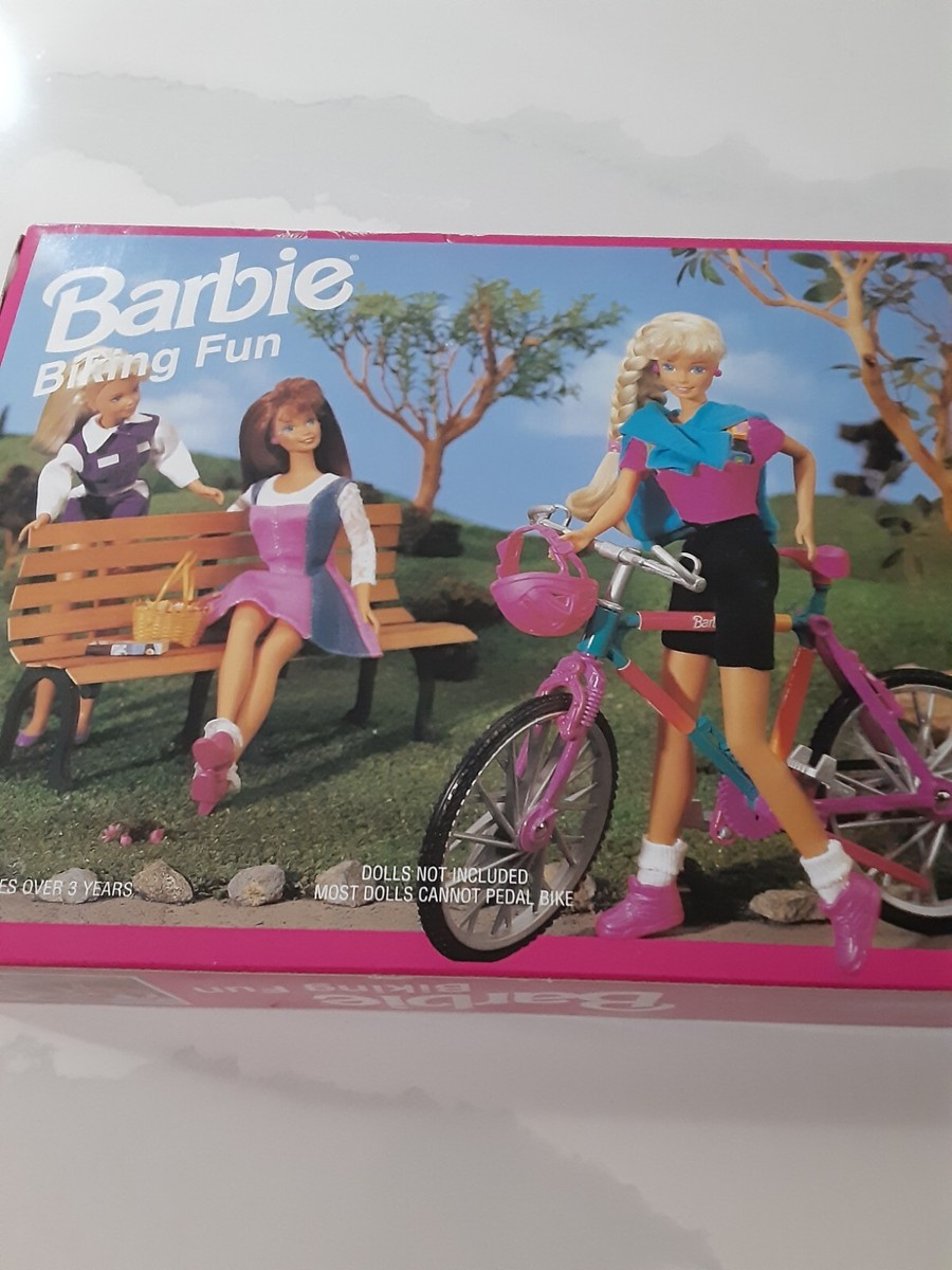VINTAGE ~ 1995 Barbie Biking Fun ~#67053-91~ NIB | eBay