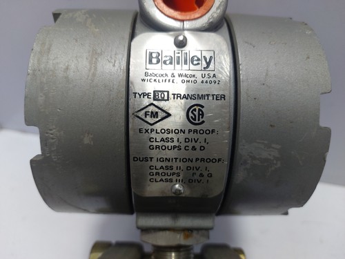 Bailey BQ Transmitter BQ 13221 0-25 "H2O 4-20 MADC 2000 PSI - Picture 2 of 8