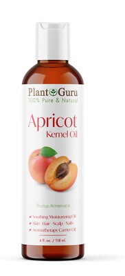 4 oz. Carrier Oil 100% Pure Natural Cold Pressed For Skin, Hair Growth, Massage