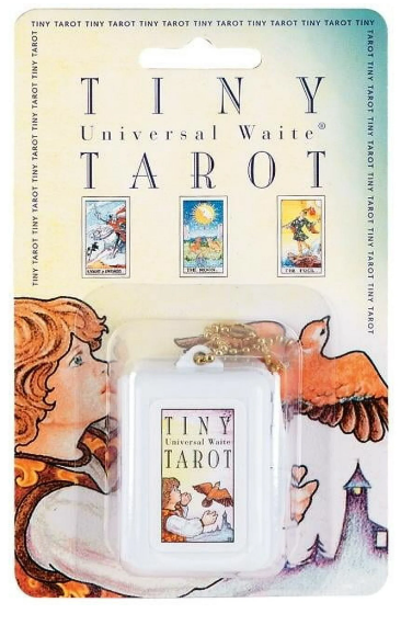 Tiny Tarot Cards with 78 Deck in Cute Keychain Holder 💫