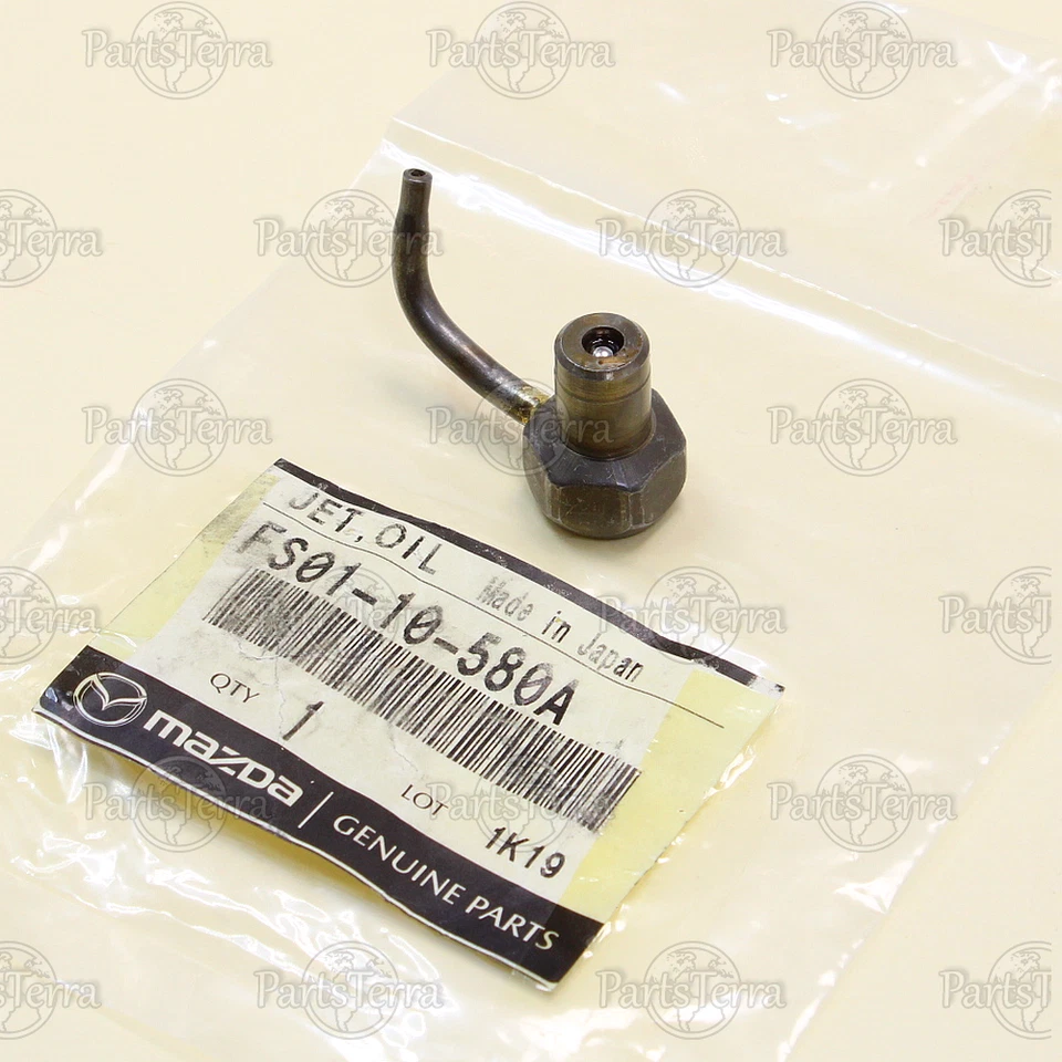 Genuino OEM MAZDA Mazda 626 / MX-6 / PROTEGE 5 FS0110580A bloque de cilindros chorro de aceite Foto 3 de 4