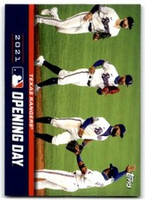 2021 TOPPS OPENING DAY TEXAS RANGERS TEXAS RANGERS #OD-8