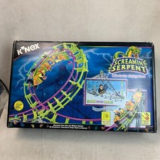 K’NEX Screamin Serpent Roller Coaster Building Toy (May or May Not Be Complete)