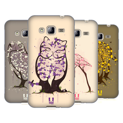 HEAD CASE DESIGNS WILDLIFE IN BLOOM SOFT GEL CASE FOR SAMSUNG PHONES 3