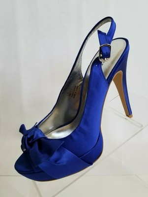 royal blue slingbacks