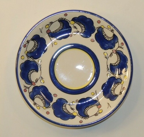 Buffalo China Set Lot VTG Restaurant Dish Ware Dinner Saucers Plates MCM Blue NY - Picture 5 of 12