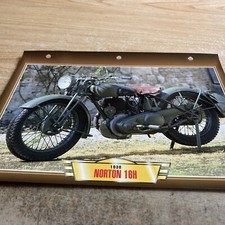 Norton 500 16H 1938 Card Motorcycle Passion Collection Atlas