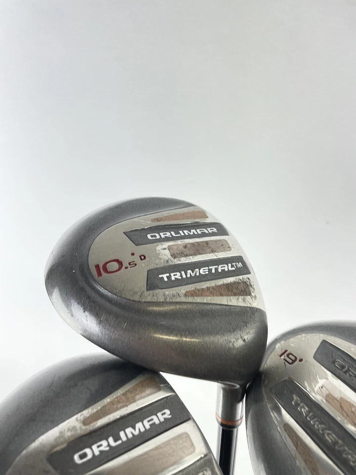 Orlimar Golf Driver Fairway Set 1,3&5 Woods Regular Graphite /New Grips /13162 - Image 3 of 4