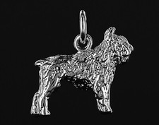 Pendentif Chien BOUVIER DES FLANDRES en 3D  -  Pendant BOUVIER DES FLANDRES Dog