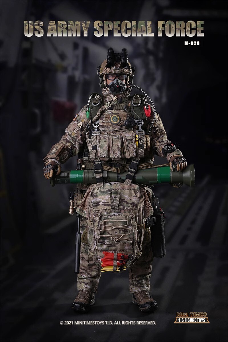 1/6 12インチサイズ US ARMY SPECIAL FORCE M-028 MiniTimes Toys M028 US Army Special Force Action Figure 1/6 Model