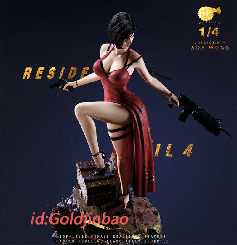 Puffer Studio 1/4 Resident Evil Ada Wong Statue Naked Deluxe Version -  Gundamit